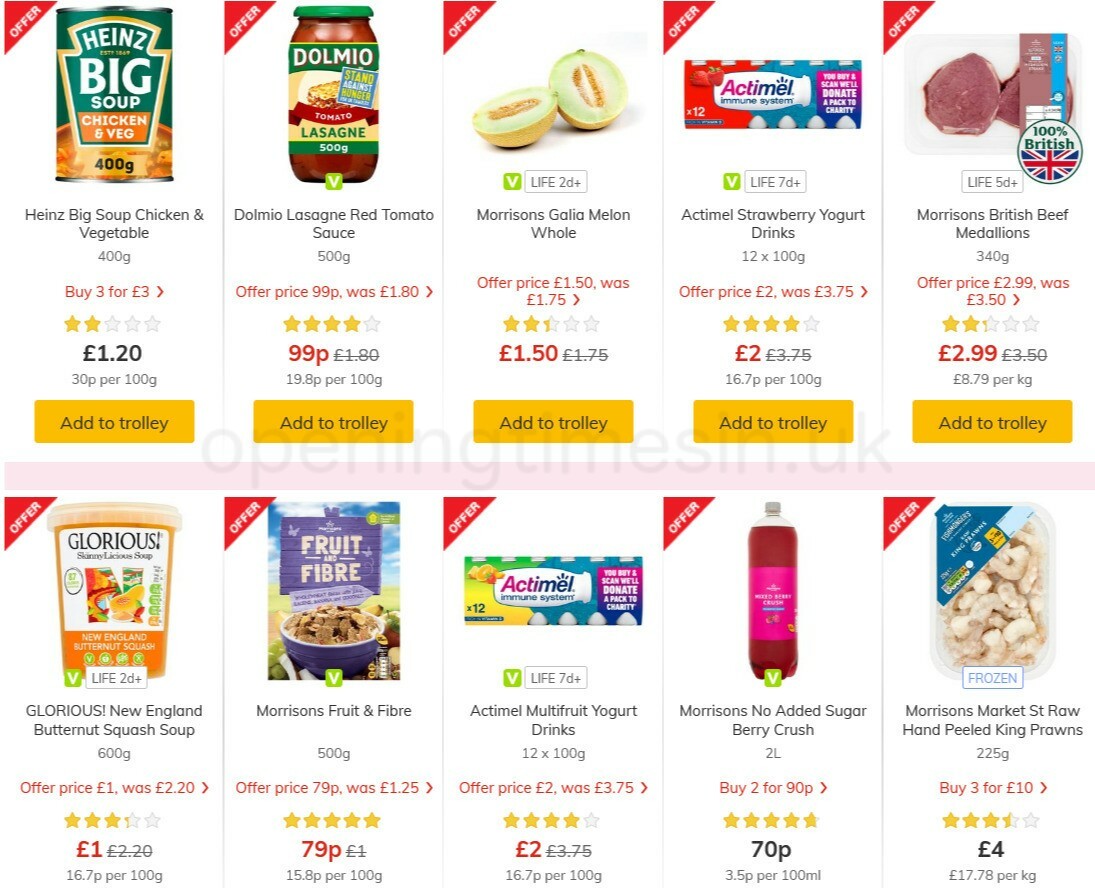 Morrisons Offers from 11 January