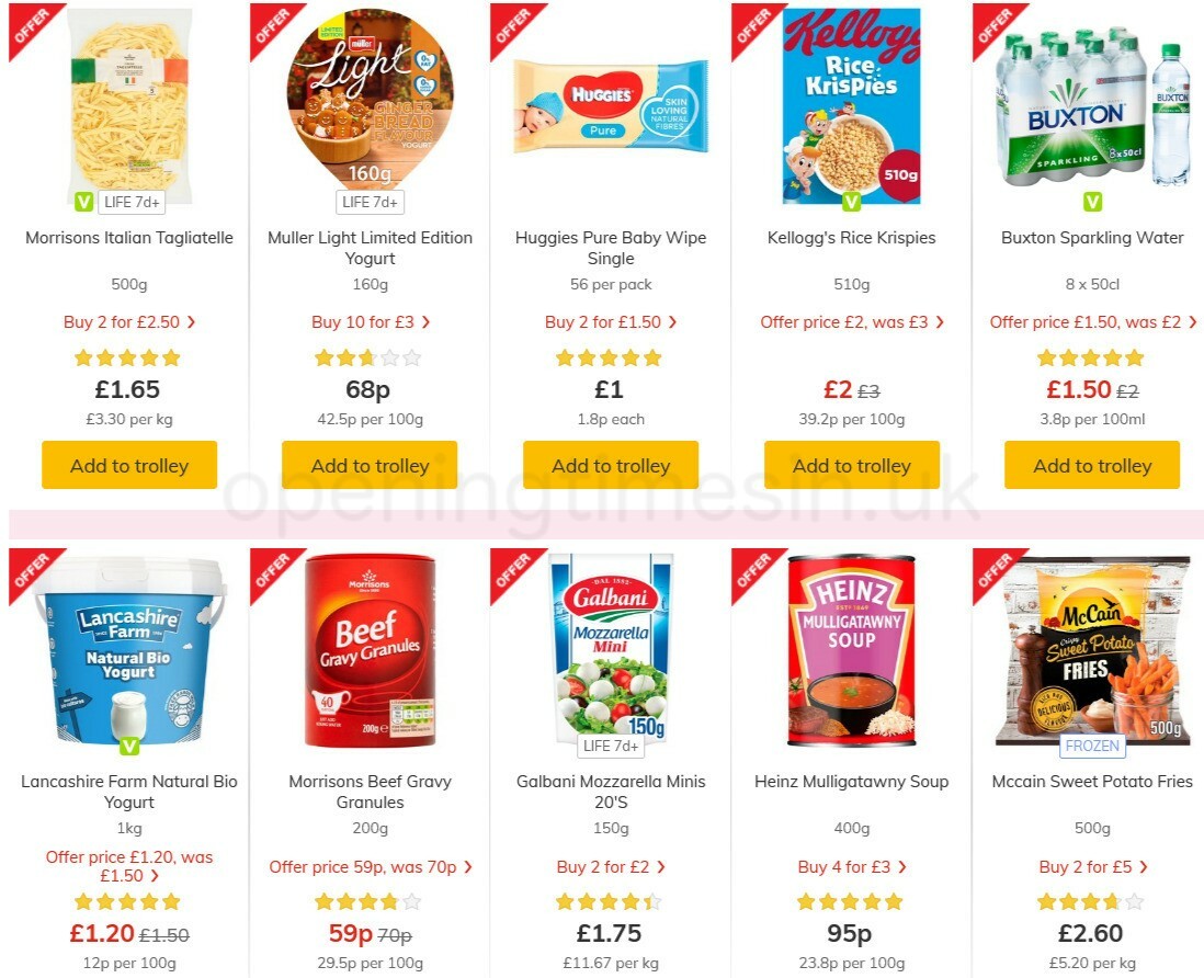 Morrisons Offers from 11 January