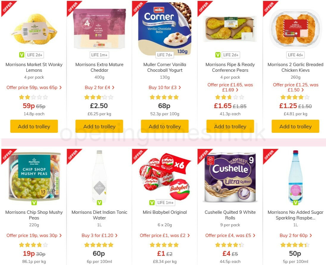 Morrisons Offers from 11 January
