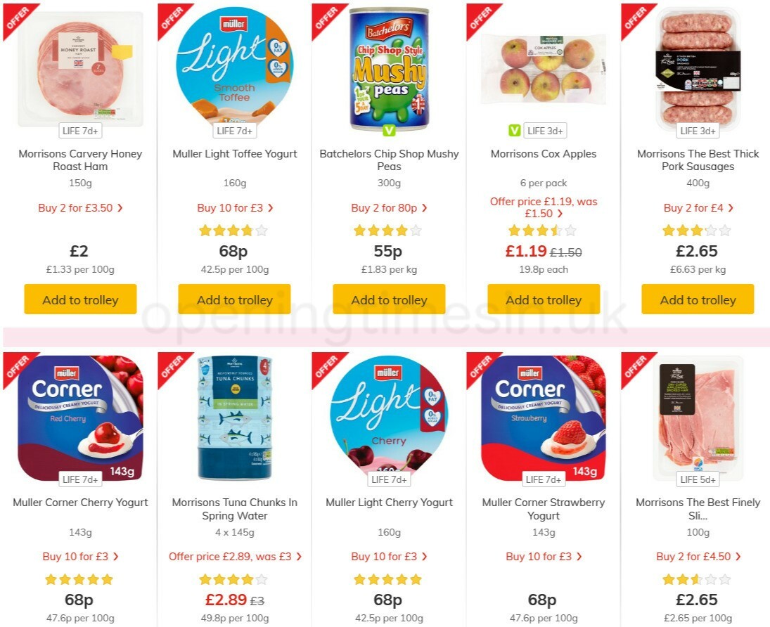 Morrisons Offers from 11 January