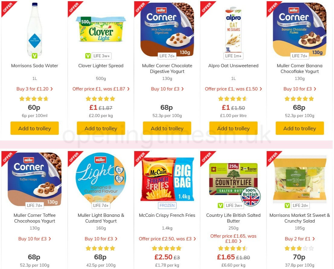 Morrisons Offers from 11 January