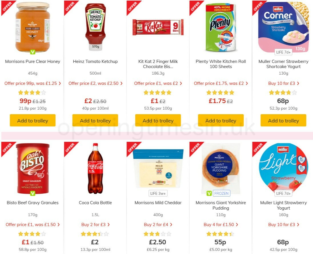 Morrisons Offers from 11 January