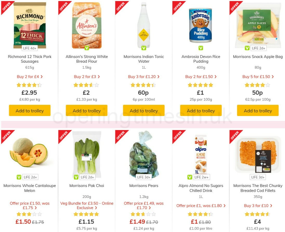 Morrisons Offers from 26 January