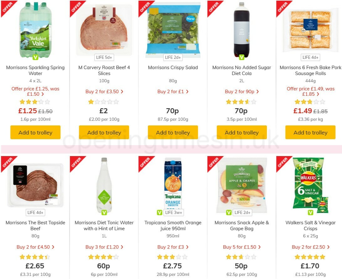 Morrisons Offers from 26 January
