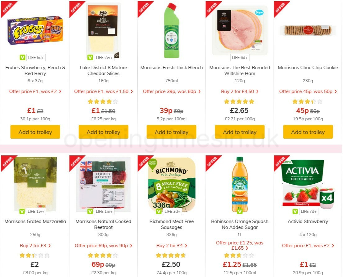Morrisons Offers from 26 January