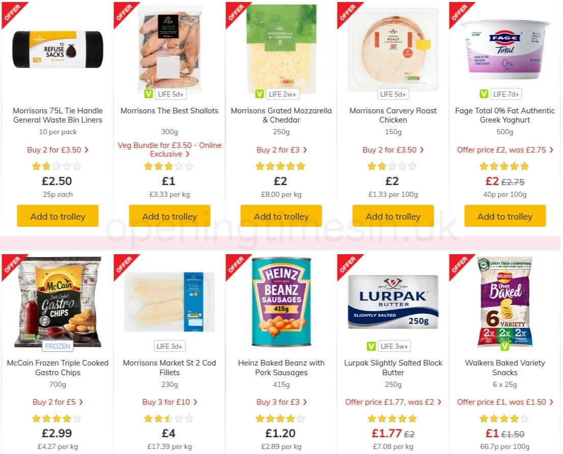 Morrisons Offers from 26 January