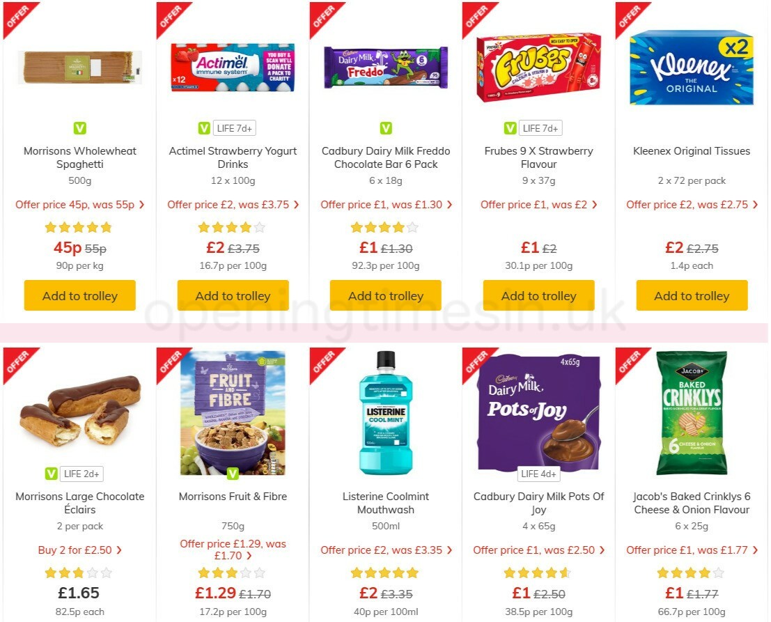 Morrisons Offers from 26 January