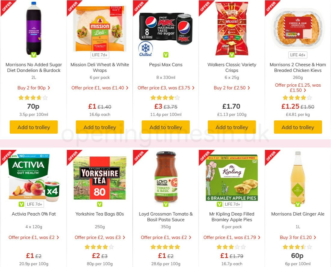 Morrisons Offers from 26 January