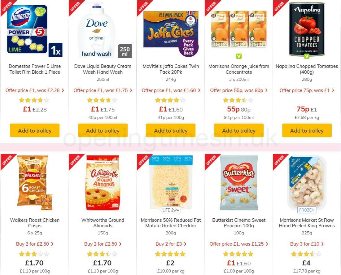Morrisons Offers from 26 January