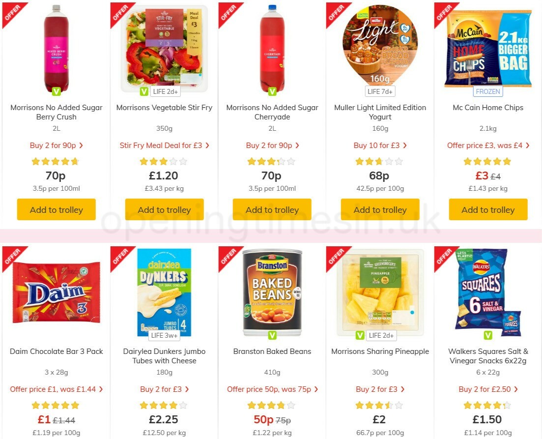 Morrisons Offers from 26 January