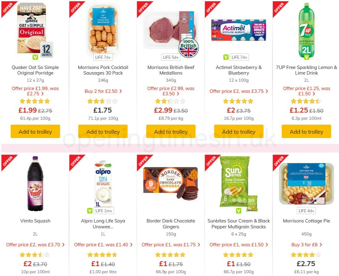 Morrisons Offers from 26 January