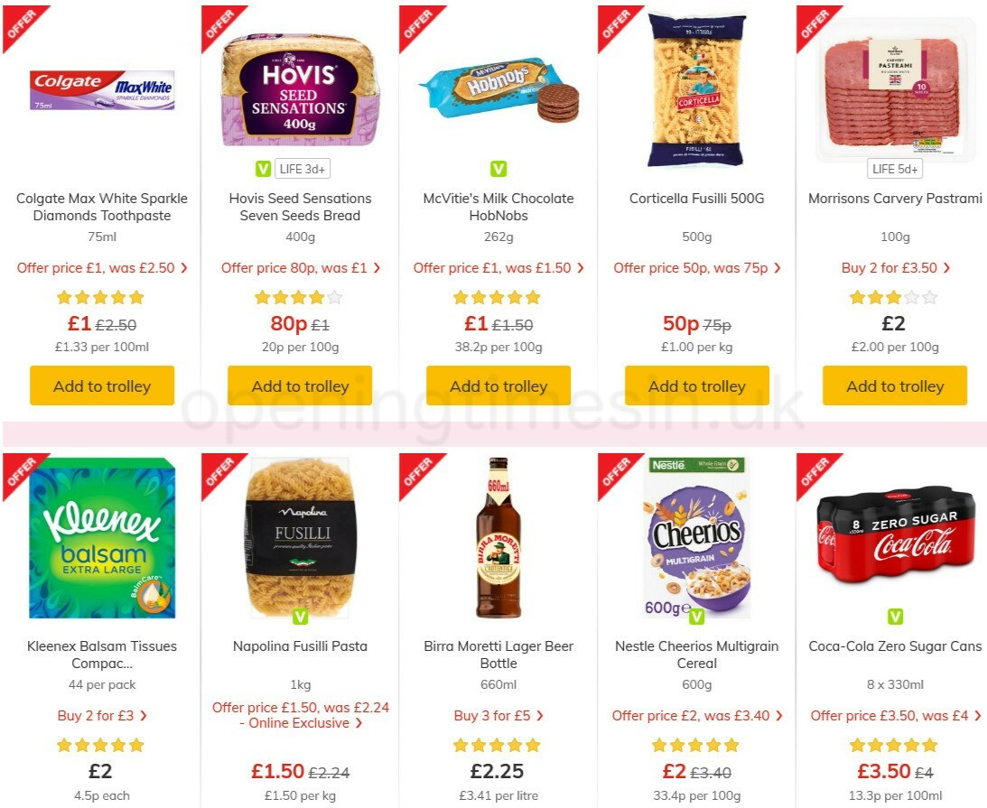 Morrisons Offers from 26 January