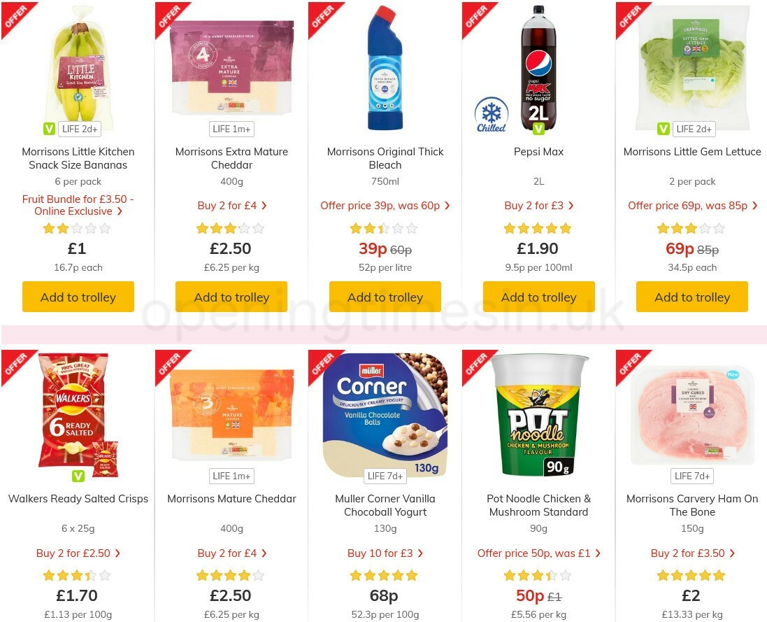 Morrisons Offers from 26 January