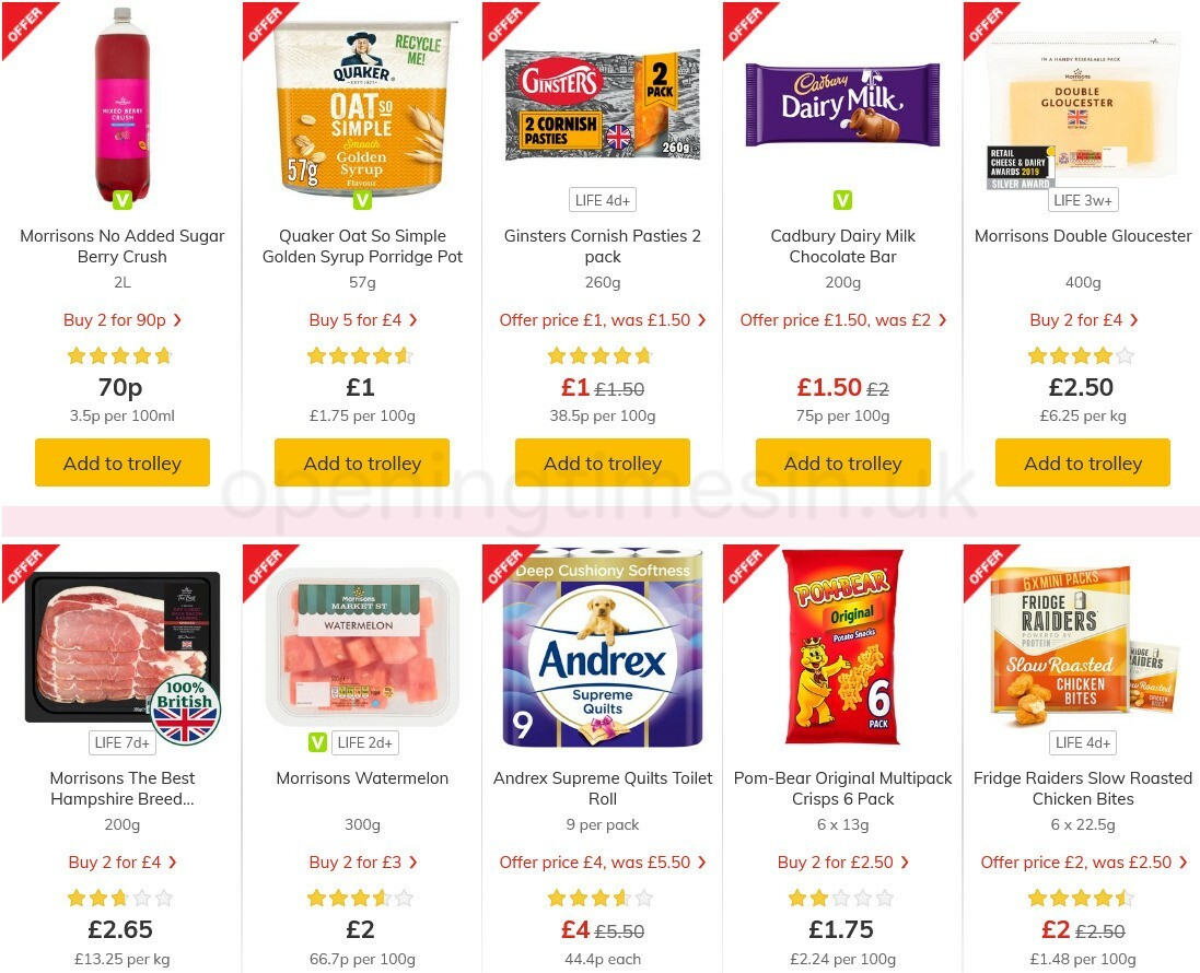 Morrisons Offers from 2 February
