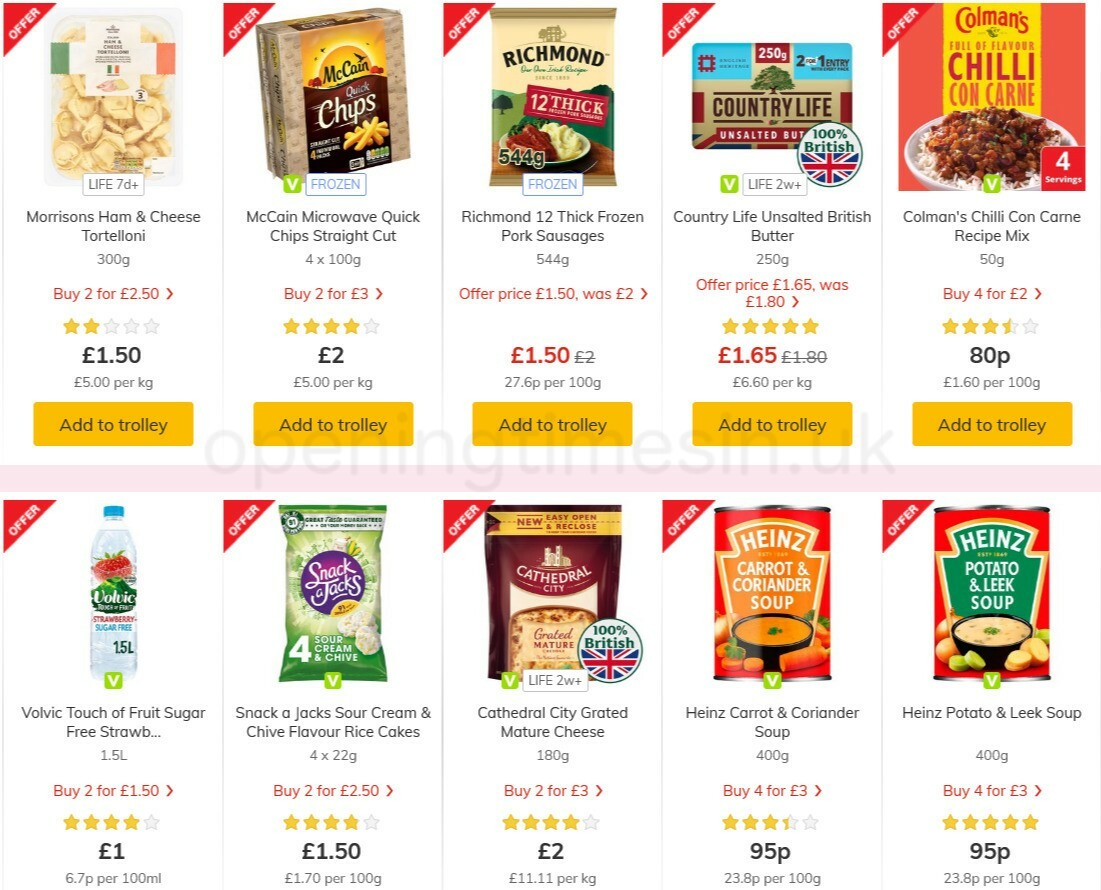 Morrisons Offers from 2 February