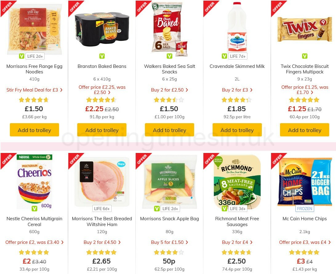 Morrisons Offers from 2 February