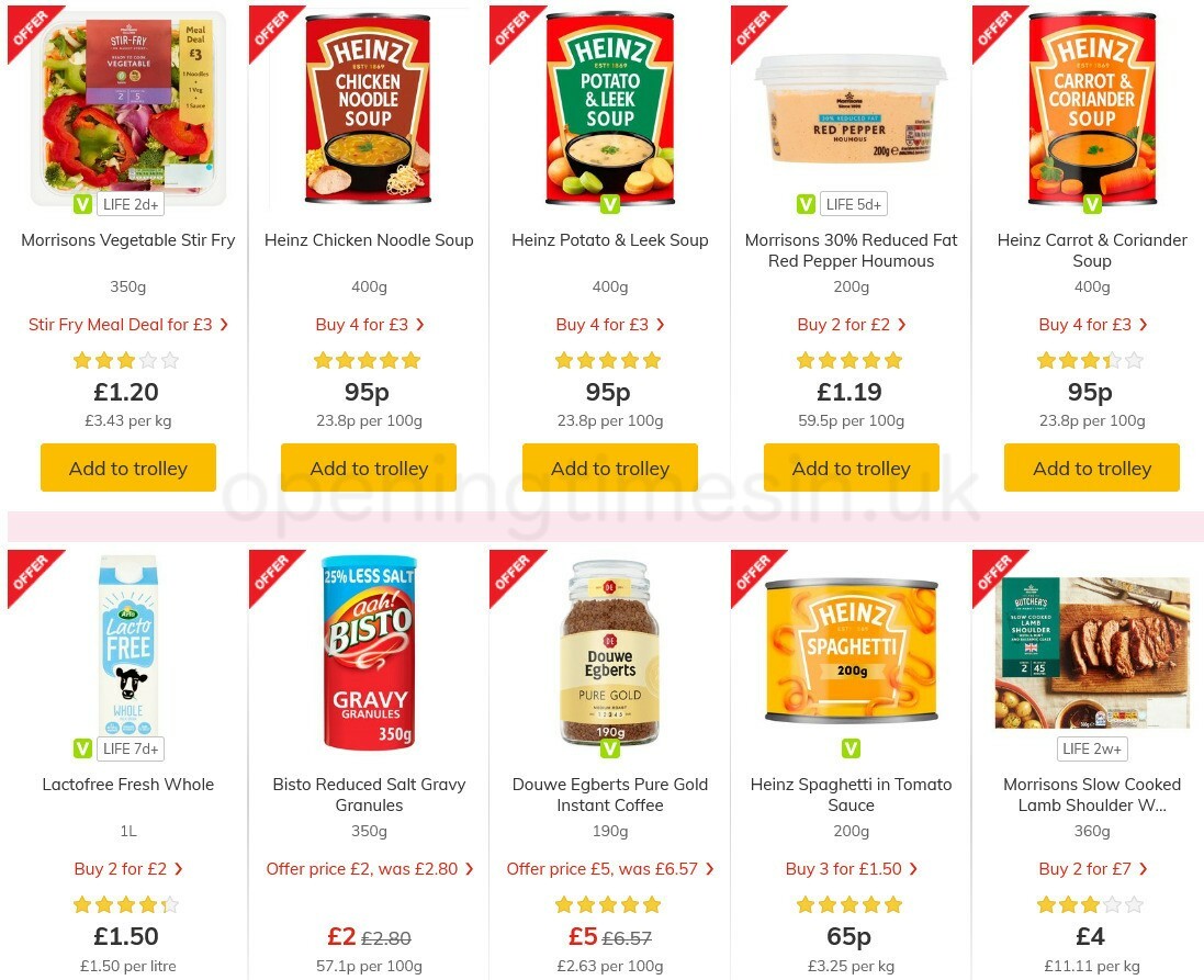 Morrisons Offers from 23 February