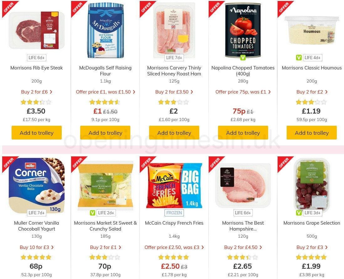 Morrisons Offers from 23 February