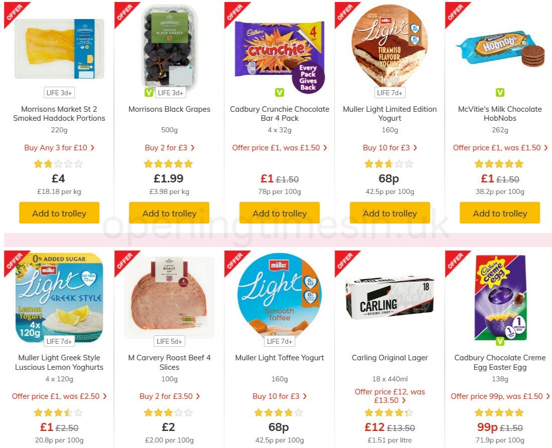 Morrisons Offers from 9 March