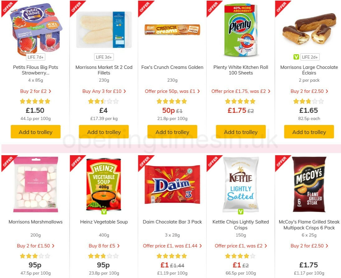Morrisons Offers from 9 March