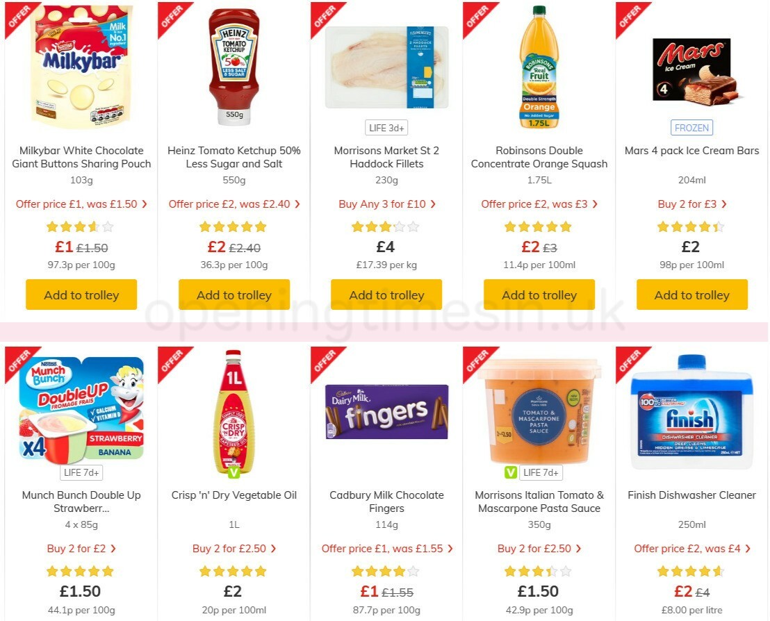 Morrisons Offers from 9 March