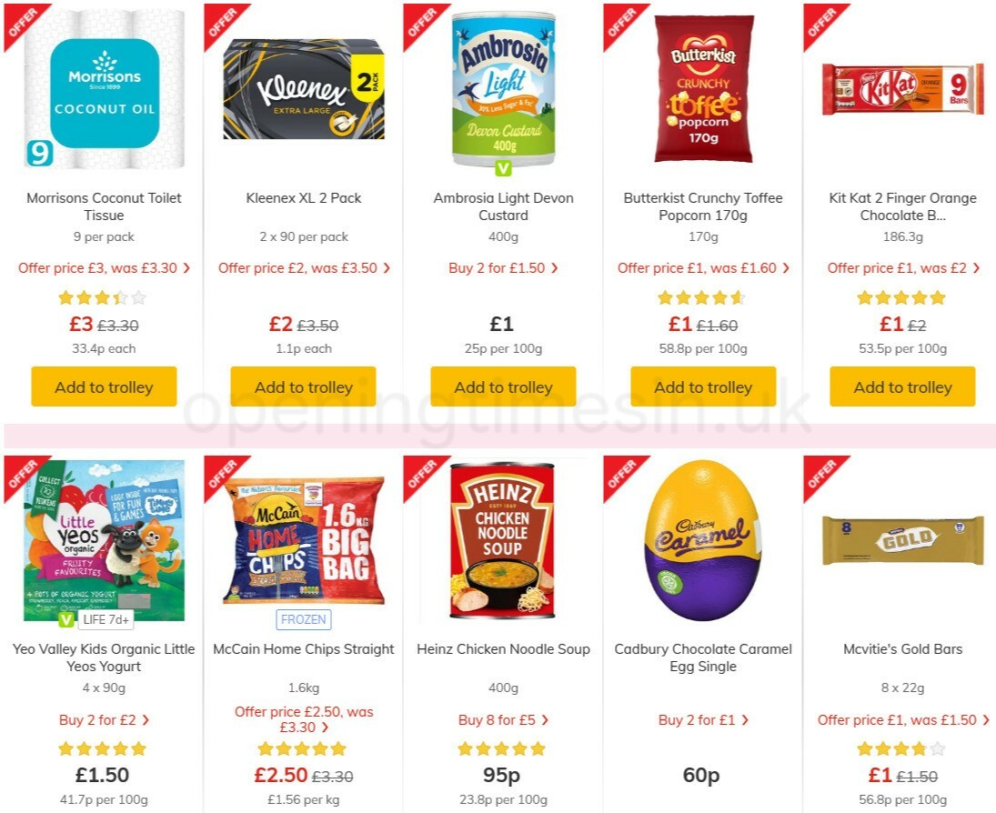 Morrisons Offers from 9 March