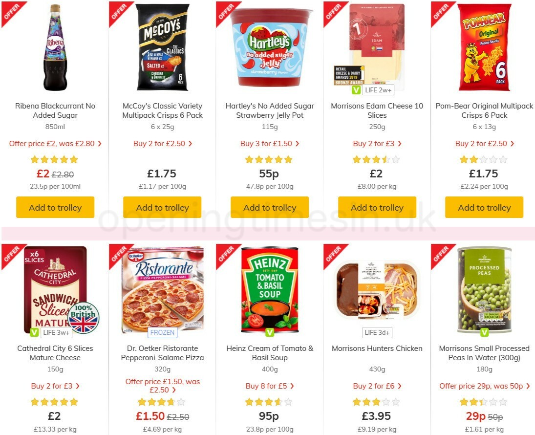 Morrisons Offers from 9 March