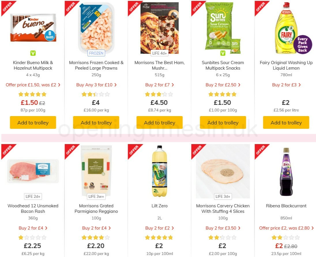 Morrisons Offers from 9 March