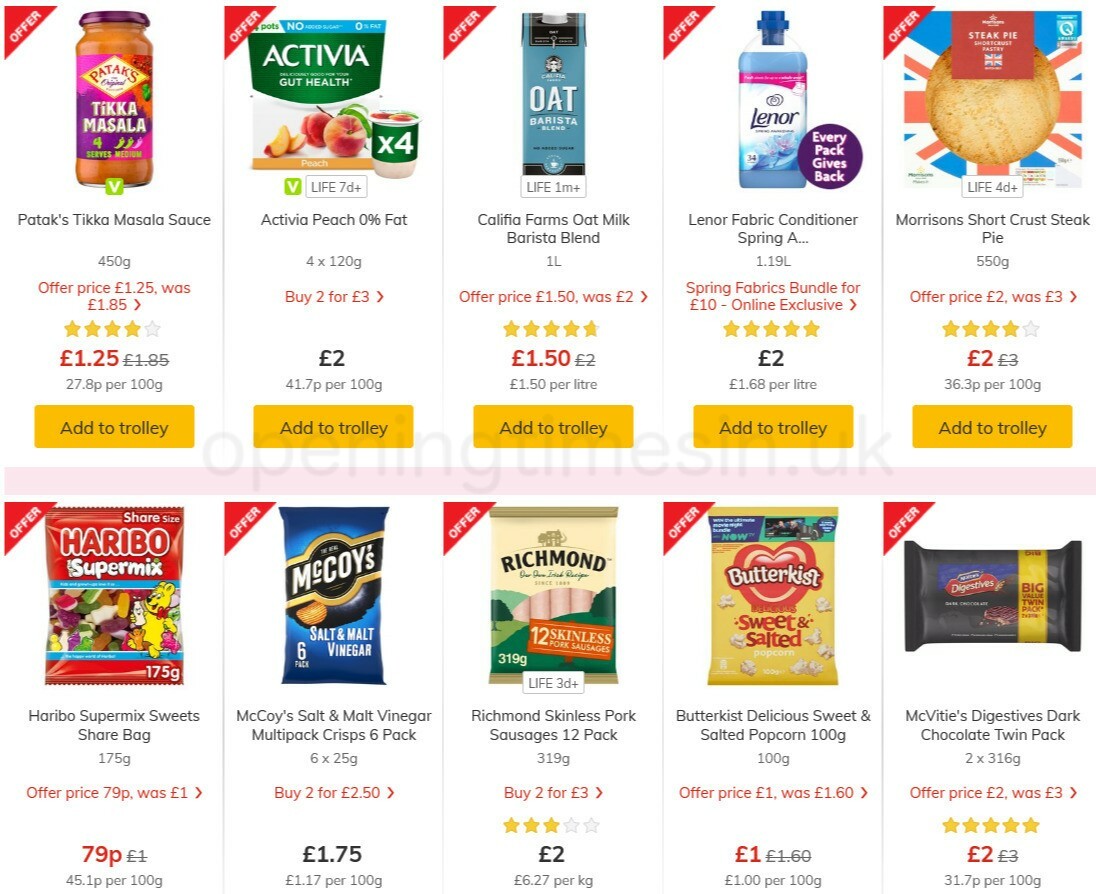 Morrisons Offers from 9 March