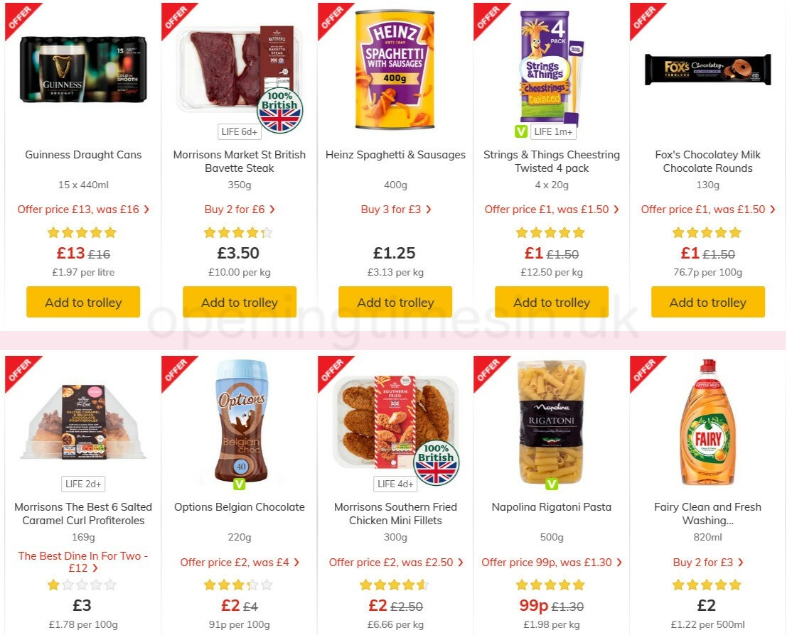 Morrisons Offers from 9 March