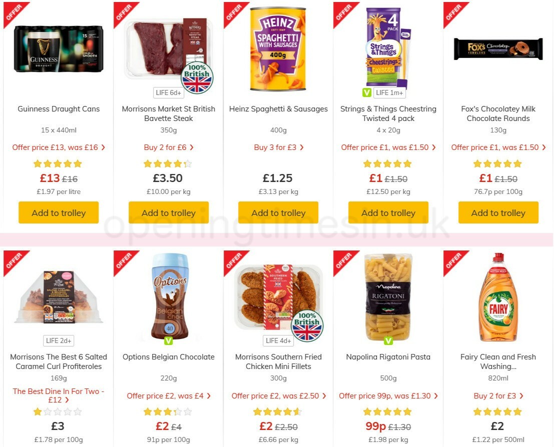 Morrisons Offers from 9 March