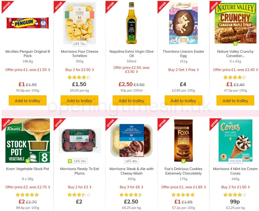 Morrisons Offers from 9 March