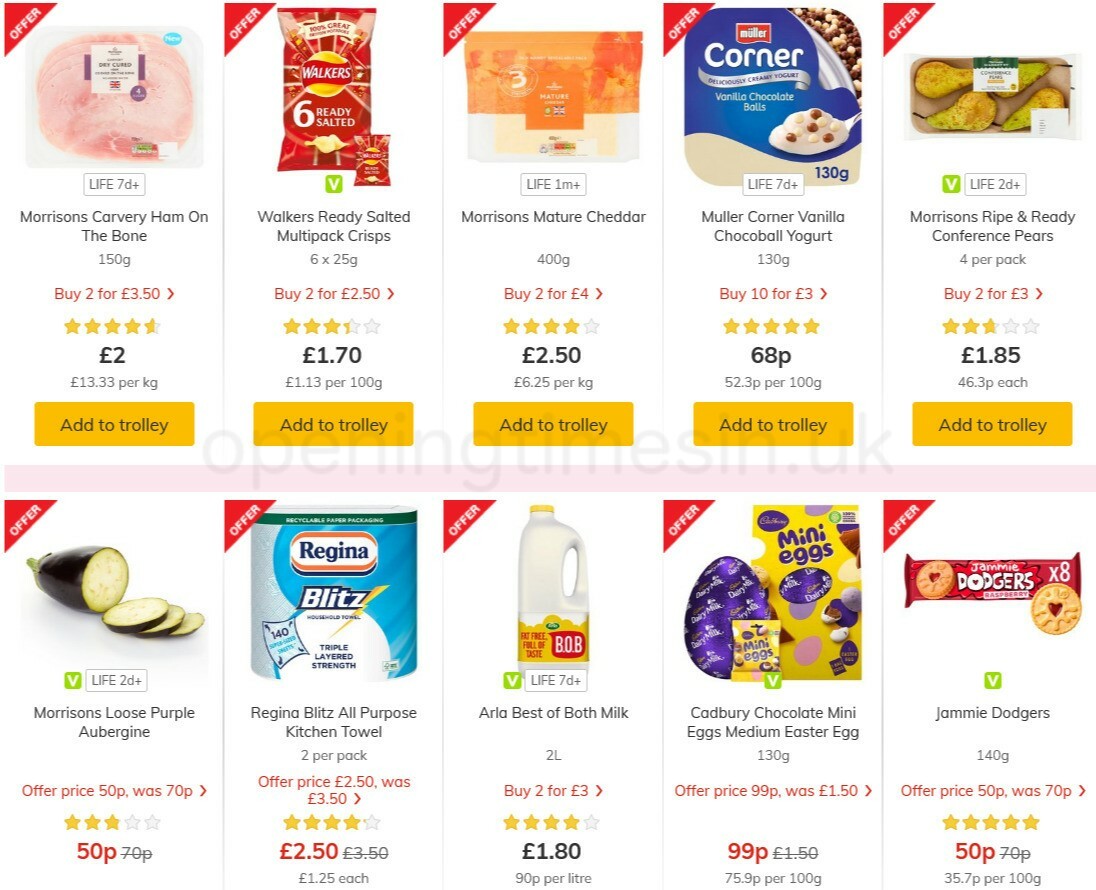 Morrisons Offers from 9 March