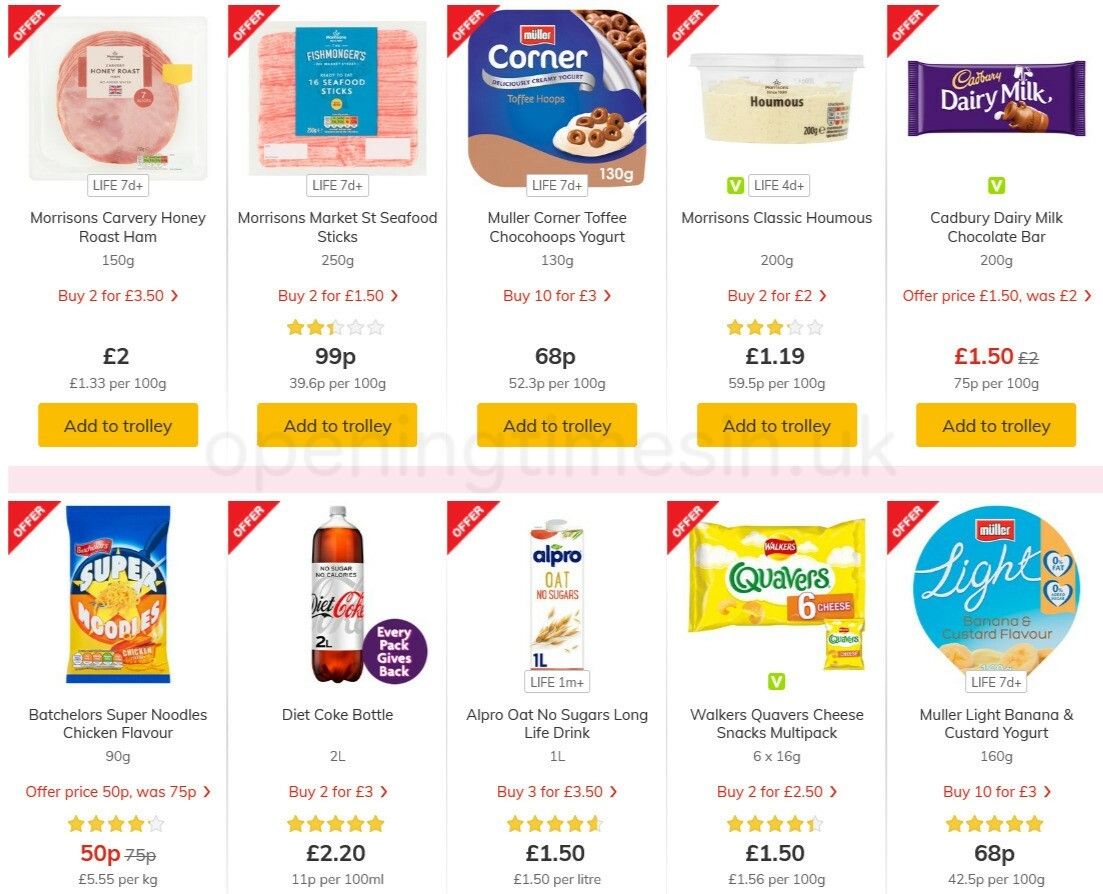 Morrisons Offers from 9 March