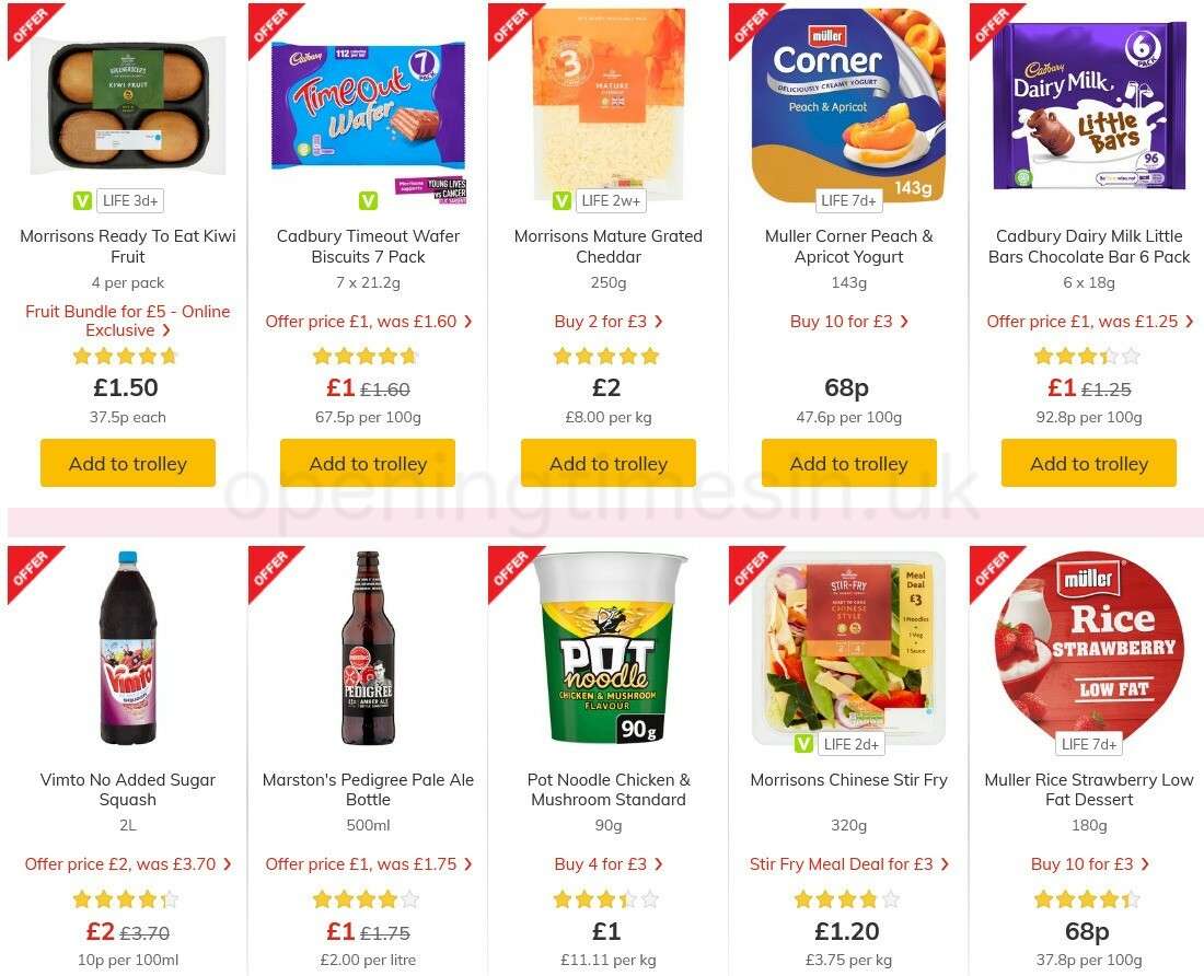 Morrisons Offers from 9 March
