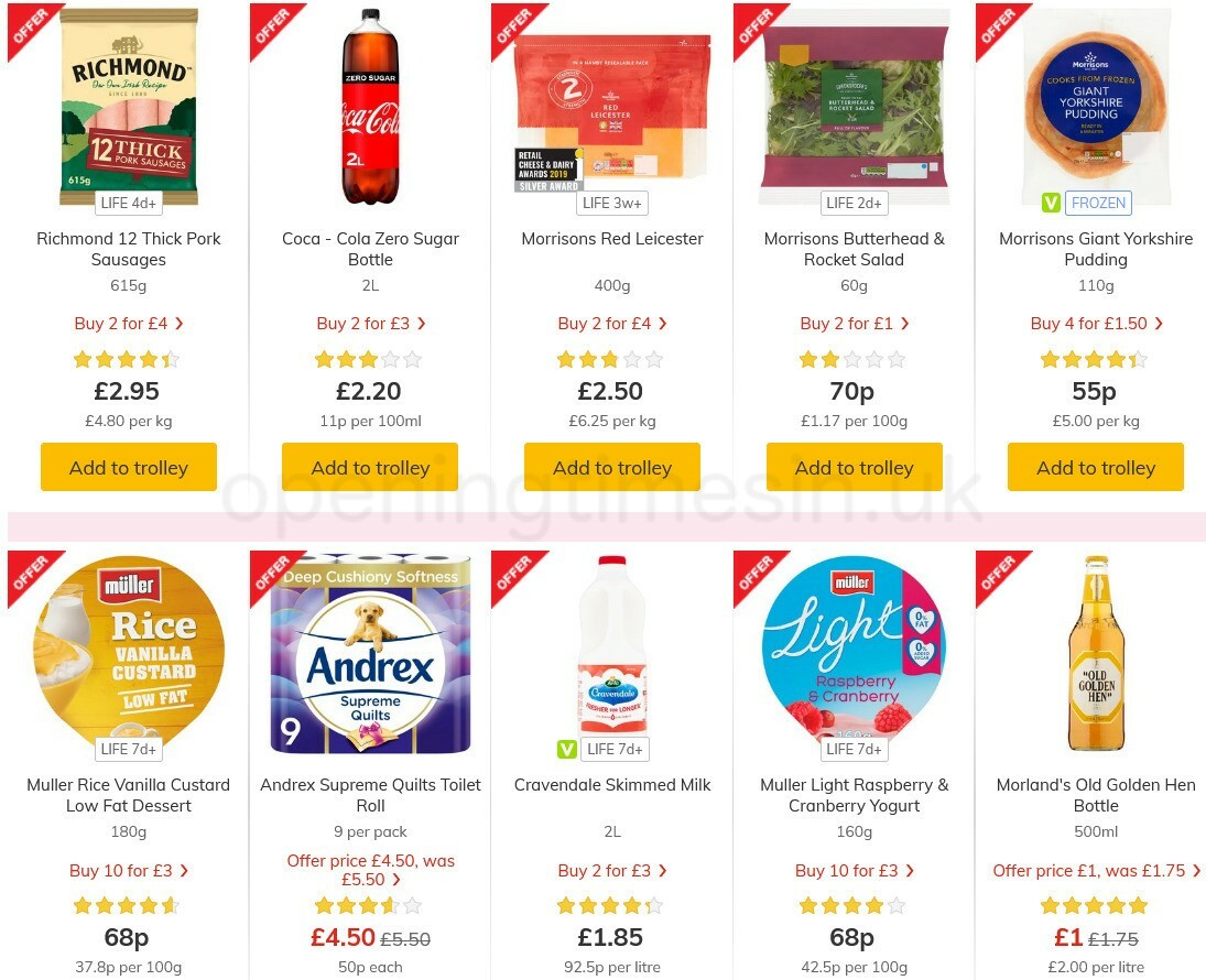 Morrisons Offers from 9 March