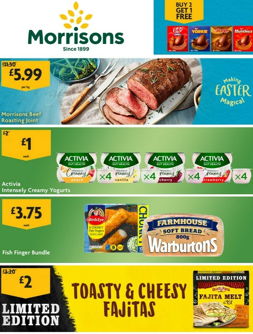 Morrisons Offers from 30 March