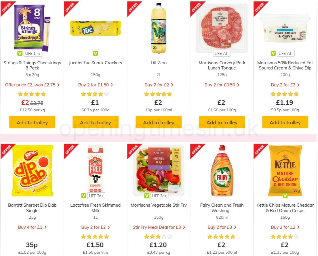 Morrisons Offers from 30 March