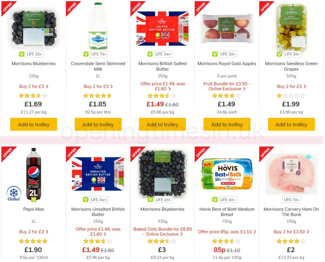 Morrisons Offers from 6 April