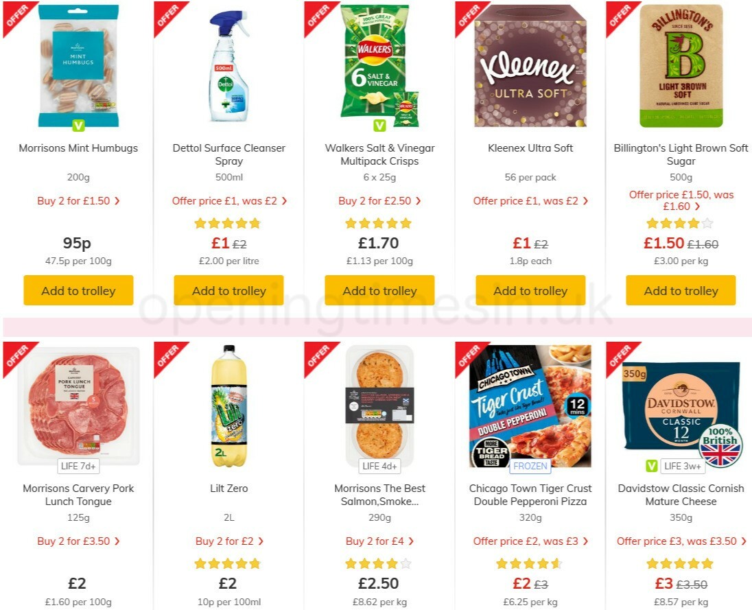Morrisons Offers from 6 April