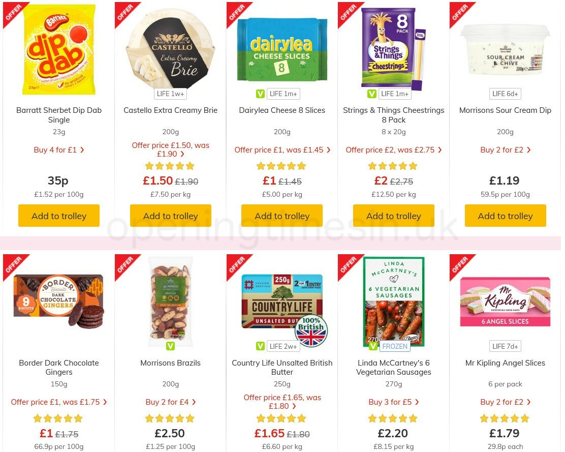 Morrisons Offers from 6 April