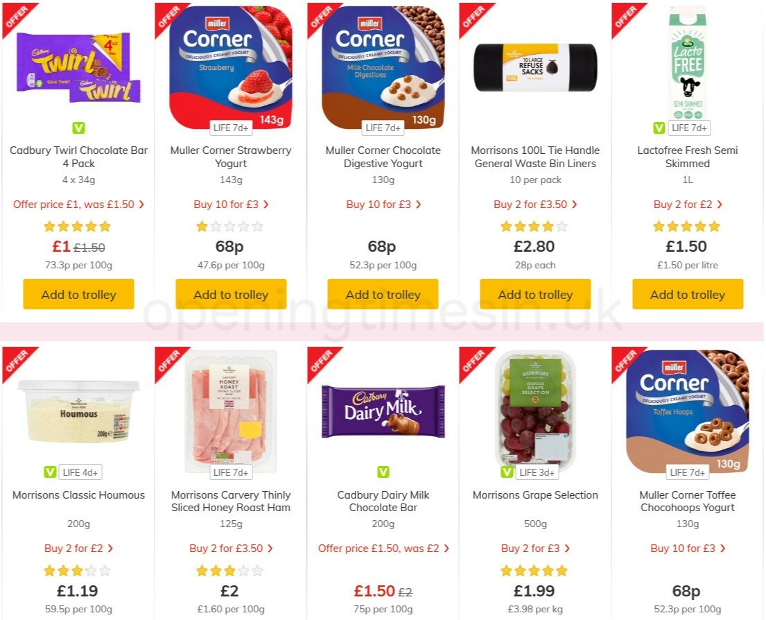 Morrisons Offers from 6 April
