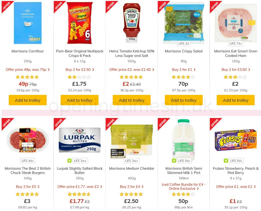 Morrisons Offers from 20 April