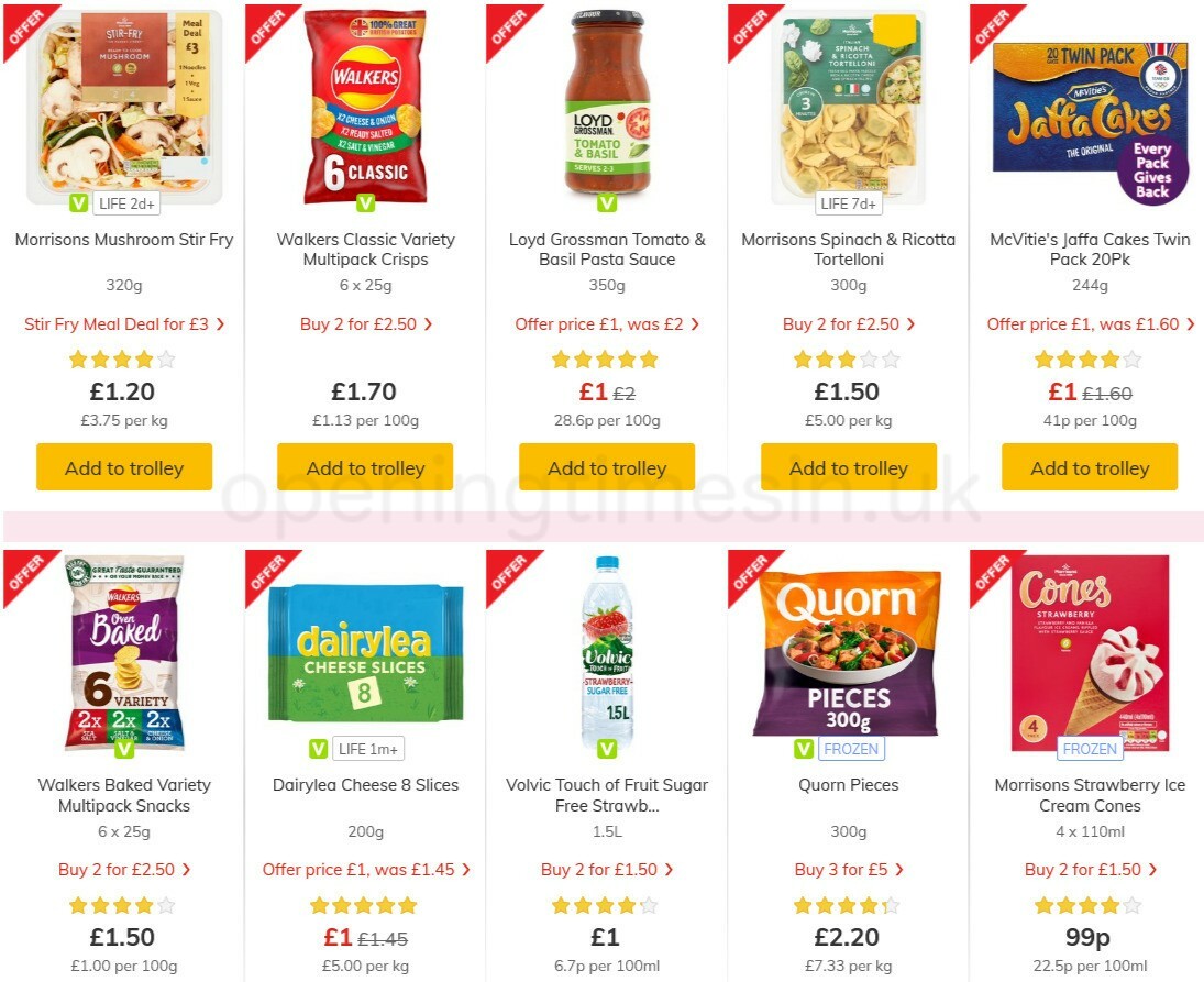 Morrisons Offers from 20 April
