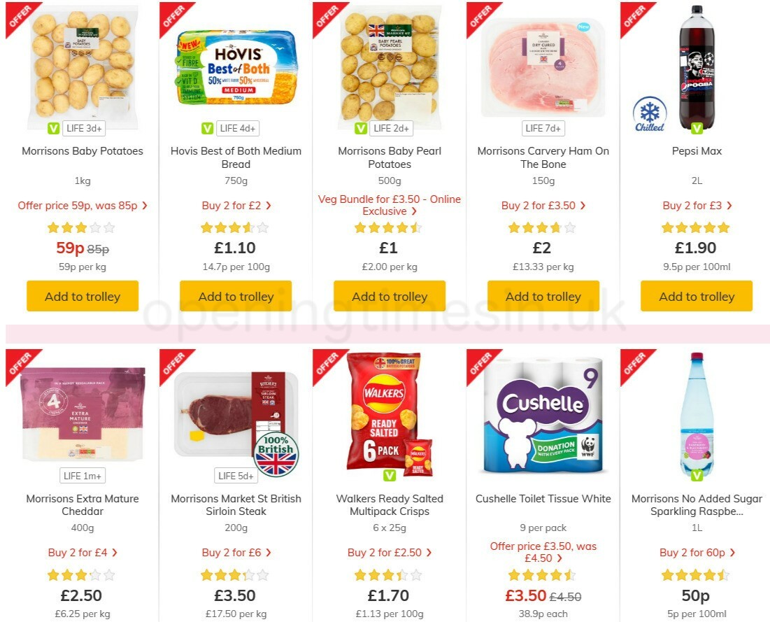 Morrisons Offers from 27 April