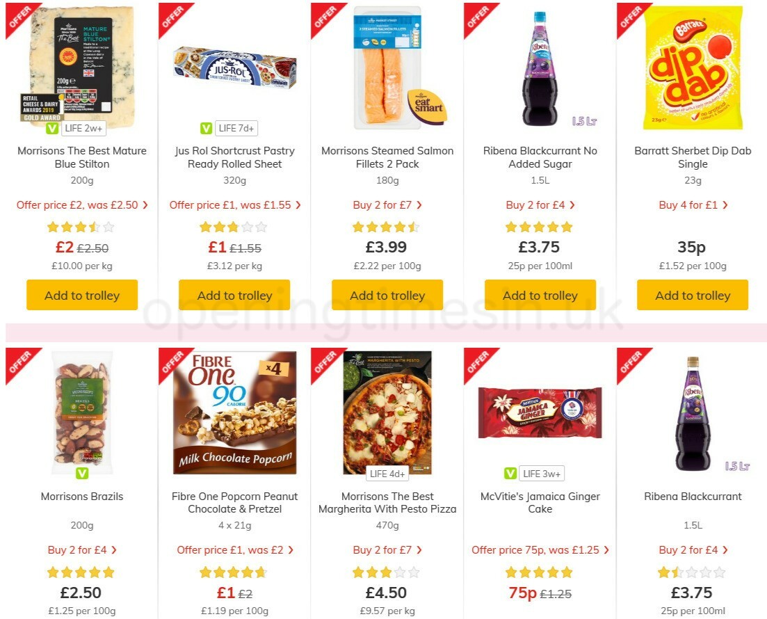 Morrisons Offers from 4 May
