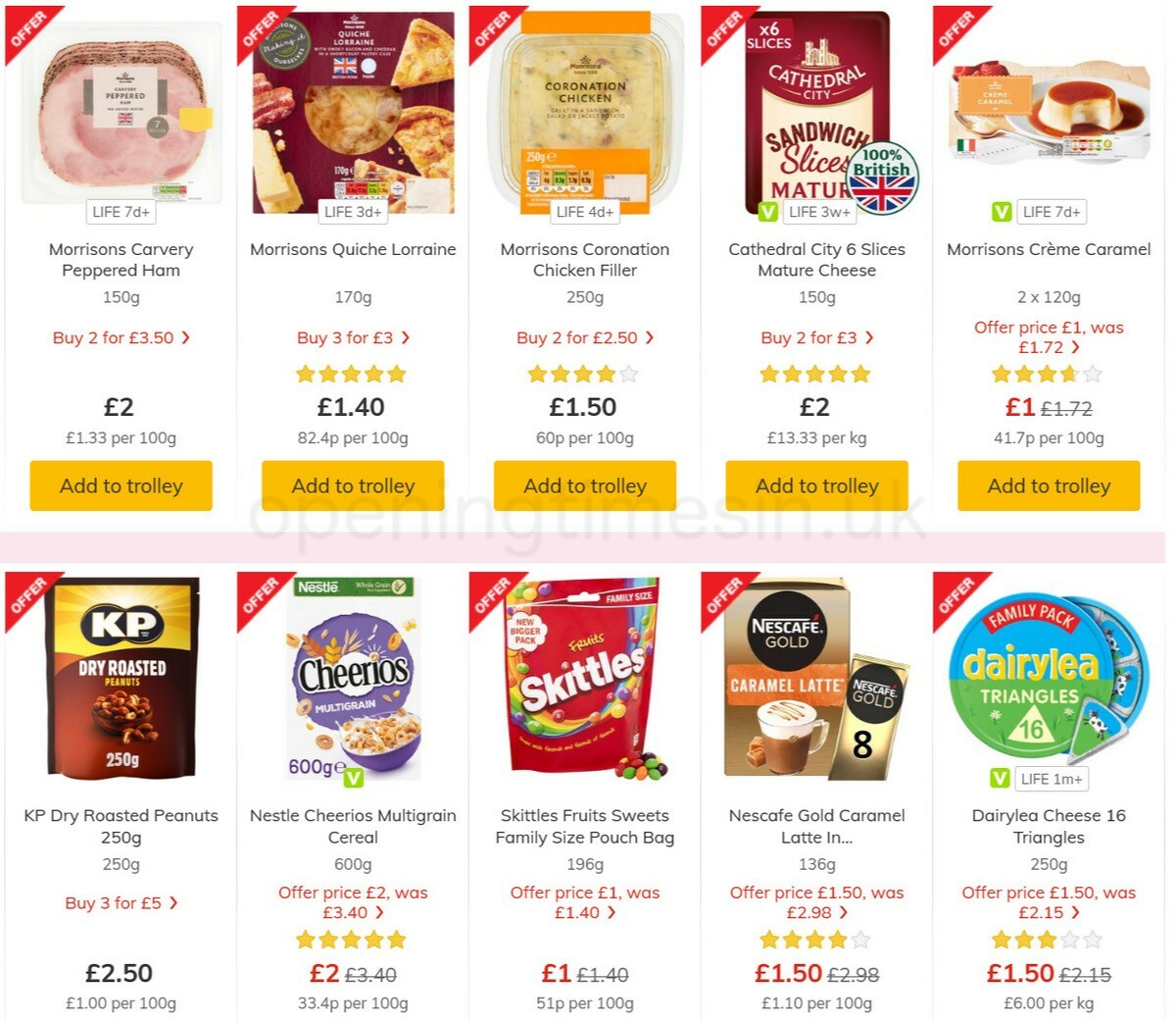Morrisons Offers from 18 May