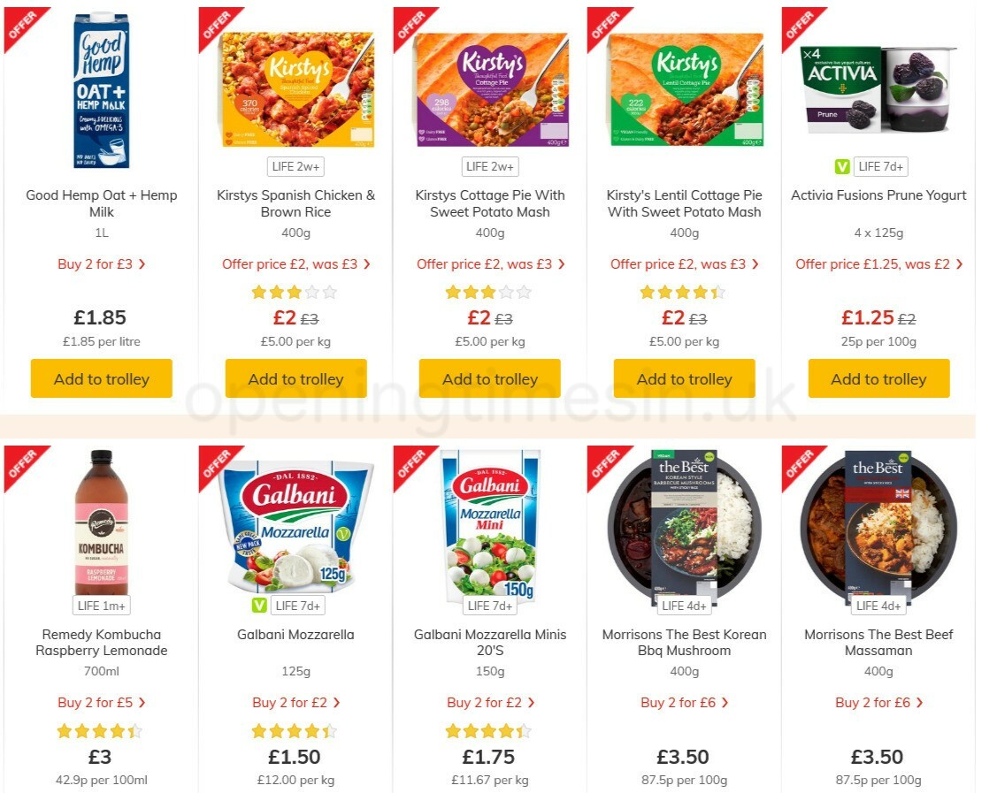 Morrisons Offers from 25 May