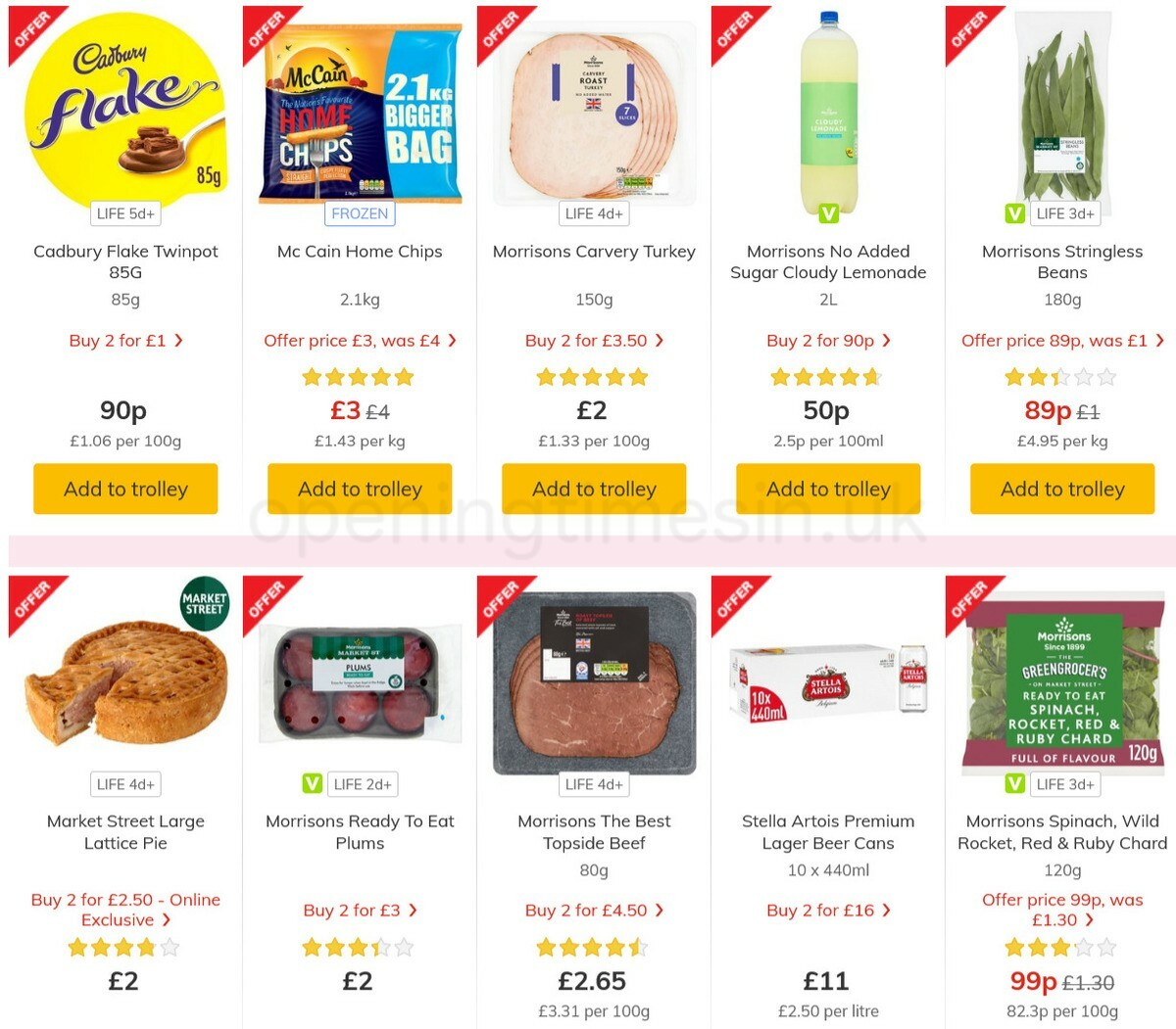 Morrisons Offers from 8 June