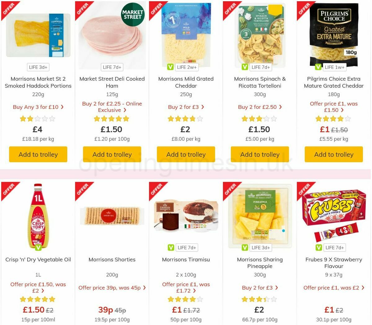 Morrisons Offers from 29 June